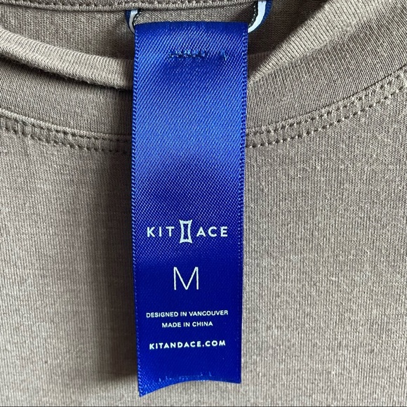 Kit and Ace Sleeveless Turtleneck (M) Tan - Picture 3 of 8